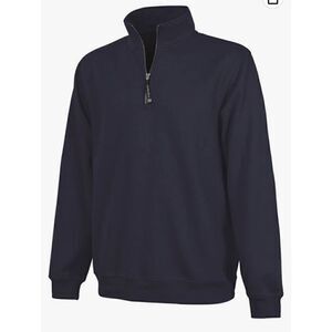 Charles River Apparel Unisex-Adult's Crosswind Quarter Zip Sweatshirt